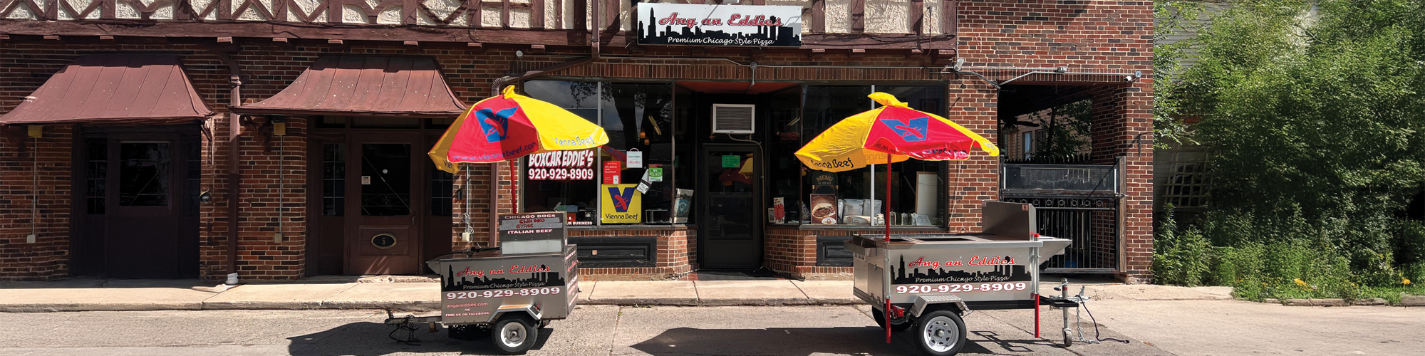 Front of shop